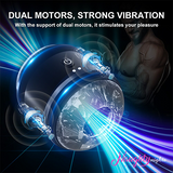 Moksh Vibrating Masturbation Cup for Men with 10 Vibration Modes