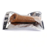 Brown Realistic Penis Sleeve 8 Inches