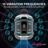 Moksh Vibrating Masturbation Cup for Men with 10 Vibration Modes