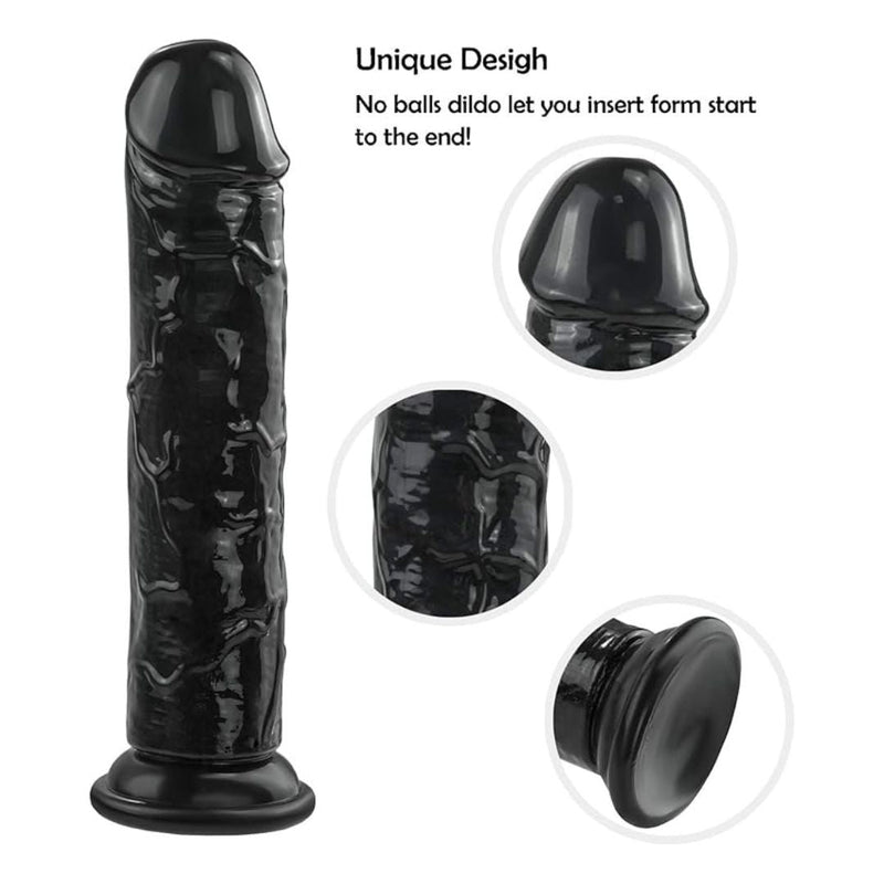 7 Inch Black Dildo