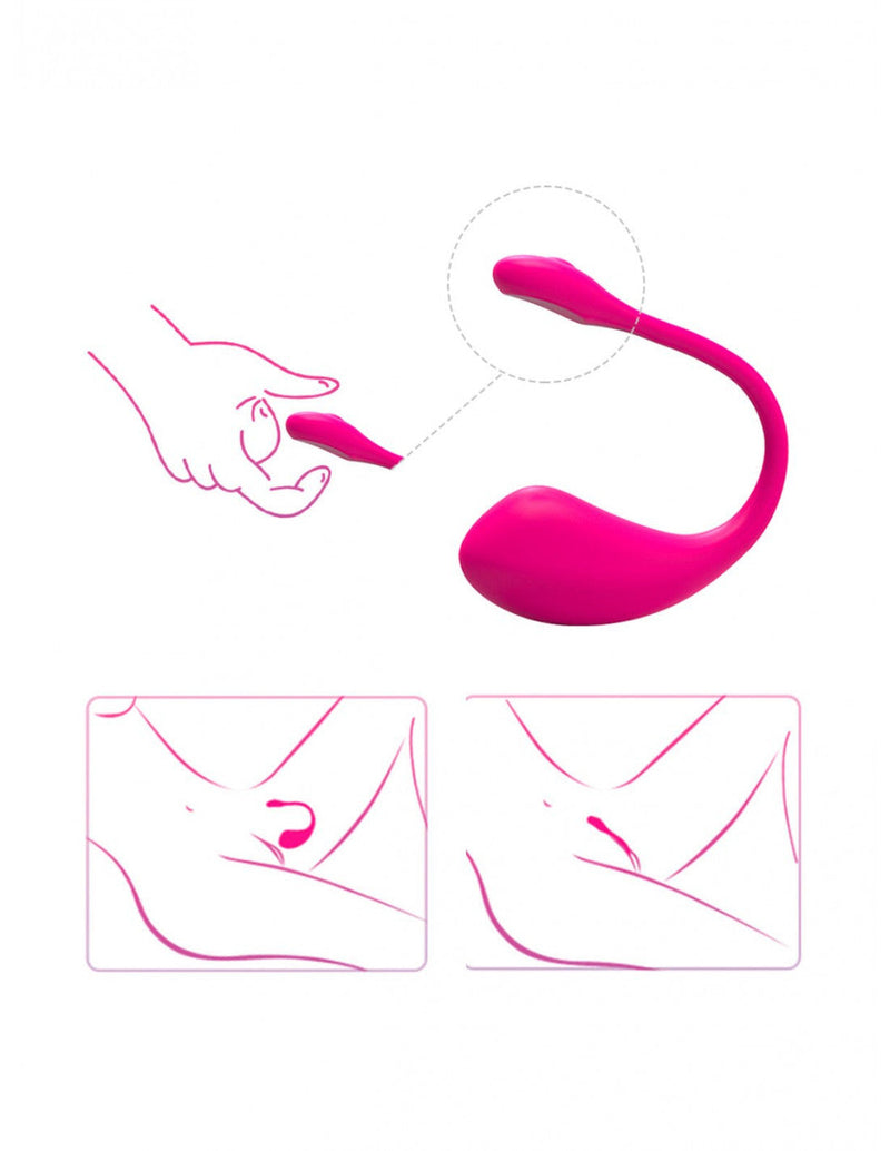 Love Rush Vibrator Controlled With Mobile App
